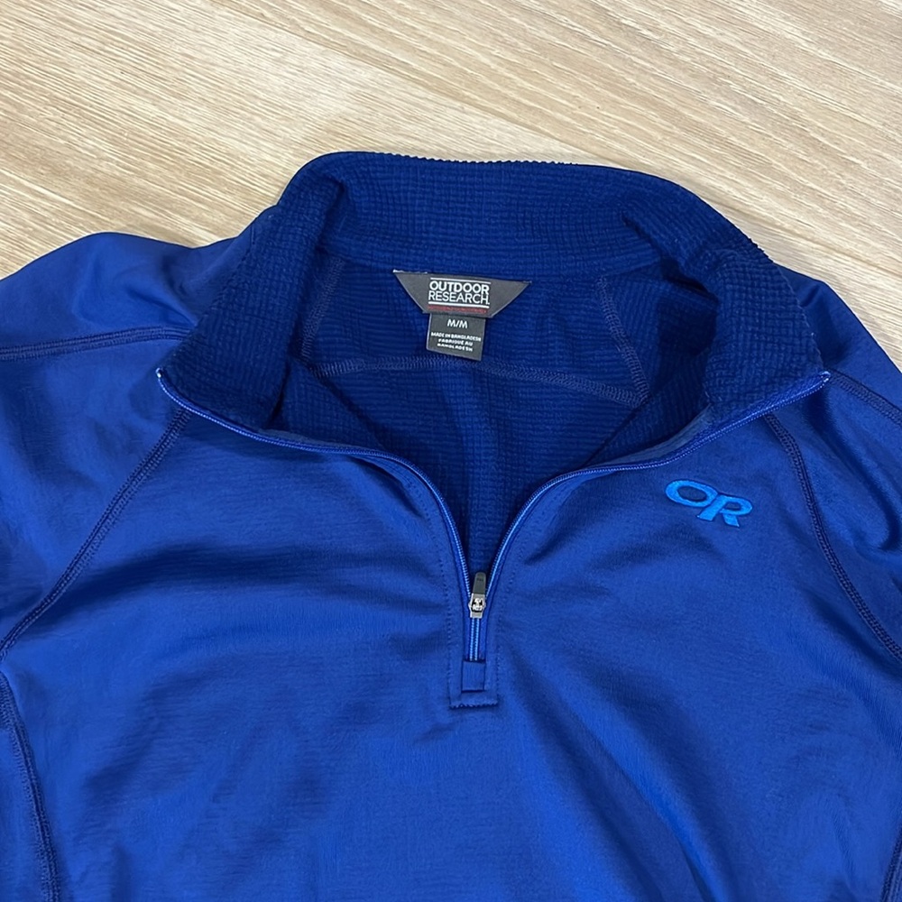 Outdoor research zip fleece NWOT